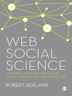 cover image of Web Social Science